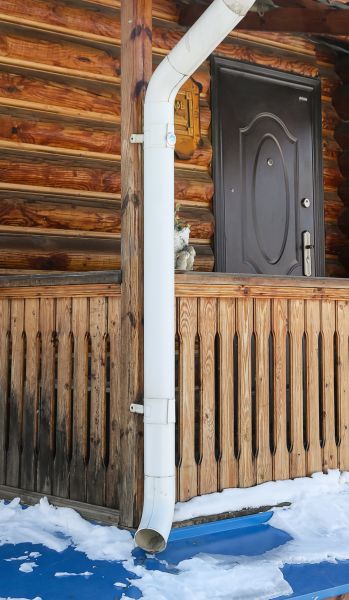 Professional Porch Downspout Installation